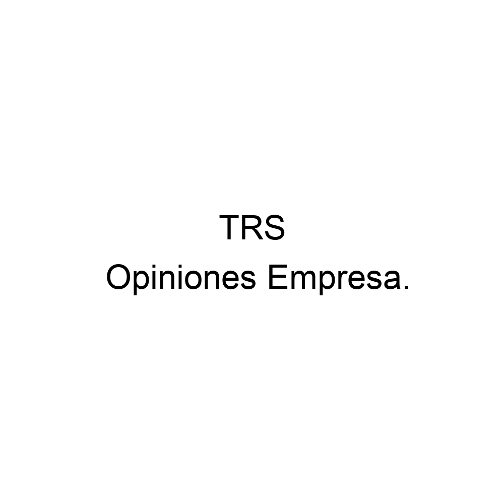 Opiniones TRS, 5744601552